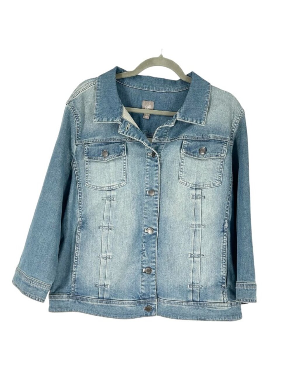 J. Jill Stretch Jean Jacket XL